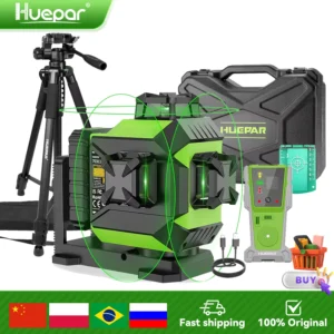 Huepar 703CG 1 3D Self-Leveling Cross Line Green Laser
