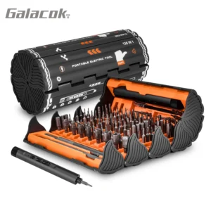 138 in 1 Precision Electric LED Magnetic Screwdriver Set