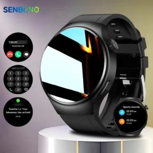 Men's Smart Watch with Heart Rate and Blood Oxygen Monitor with Bluetooth Calling and Multiple Sport Modes