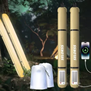 2000mAh USB-Type C Folding Portable Solar Lantern